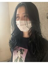 髪質改善と縮毛矯正の専門店 サンティエ(scintiller)&nbsp;ダークグリーンカラー