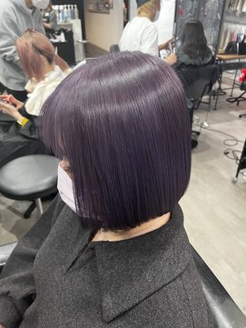 ヘアビューティースタジオ ラルガ(Hair beauty studio Raruga) ナチュラルパープル