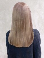 アルバム 渋谷パルコ(ALBUM) ミルクティーベージュ_フェミニンロング_ba359111