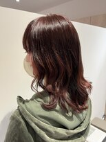 アズールサン 草加西口店(azule-sun) ピンクカラー　巻き髪