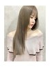 《再来》カット×髪質改善ストレート矯正　￥18500→￥18000