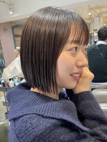 セット(Sete)&nbsp;首が長く見えるぱつっとボブ