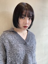 ヘアサロン ムク(HAIR SALON.MuKu) レイヤーボブ・ボブ・暗髪ボブ