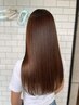 【艶サラ叶う♪】カット+髪質改善縮毛矯正+Aujuaトリートメント￥20,130