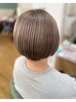 ヘアーガーデン バレッタ(hair garden barretta) 透明感ベージュ×ボブstyle