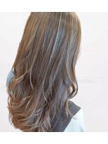 リンヘアー(Rin. hair) 根元縮毛矯正ハイライトカラー