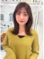 レイラバイアフロート 吉祥寺(Lila by afloat)&nbsp;韓国ヘア/くびれヘア/フェイスレイヤー/ブラウンベージュ