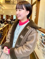 モク 大阪梅田店(MOK)&nbsp;【まるみが可愛い】耳かけショート