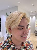メンズハイトーンショート