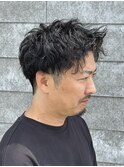 波巻きスパイラルパーマツイストスパイラルパーマシャドウパーマ