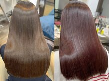 ★合志style★髪質改善ストレート（縮毛矯正）で、髪の骨格を整える！ブリーチ毛の方も一度ご相談ください