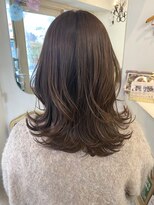 シェノン 赤羽店(CHAINON)&nbsp;ブラウン冬カラー赤羽2025年人気スタイル