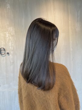 トテ(tote.) ブリーチなしオリーブグレージュ透明感くすみベージュ