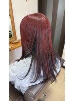 みとも美容室&nbsp;レイヤーアンブレラカラー