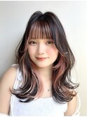 ～Louvre～韓国風インナーカラー/フェイスフレーミングカラー/