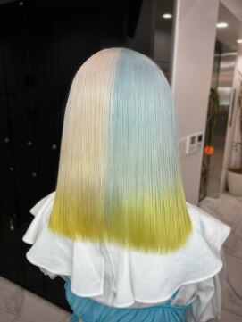 ラピス 渋谷本店(Lapis) デザインカラー/レイヤーカット/髪質改善/エクステ/バイカルテ