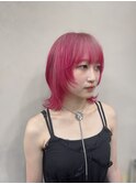 レイヤーボブ 顔まわりレイヤー 韓国 ボブレイヤー 髪質改善