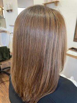 リップヘアー(Re:p hair)の写真/髪質改善トリートメントで髪のダメージを補修!カラーやパーマのモチも◎潤いとツヤのある美スタイルに。
