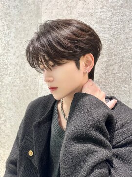 グロー オオミヤ アネックス 大宮(GLROW OMIYA ANNEX) 韓国メンズ ニュアンスパーマ  毛流れ縮毛矯正 ダウンパーマ