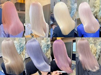 Be:arc【ビアーク】【12/1 NEW OPEN（予定）】の写真/枚方で叶える【本当のハイトーンカラー】圧倒的信頼を置けるブリーチ技術◎他には無い体験を。ケアブリーチ