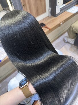 ケンジ 横須賀中央(KENJE) 乾かすだけストレートヘア♪♪