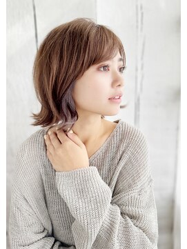 【30代の白髪悩み】白髪ぼかしハイライト＊大人ヘア」