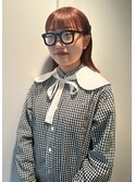 大人可愛い外ハネ艶カラー10代20代30代40代