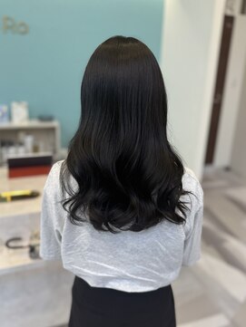 透明感ブラックカラー