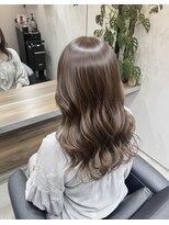 タオ 広尾(TAO)&nbsp; 透明感ブラウンのゆるウェーブ