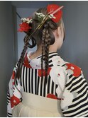 卒業式ヘアセット