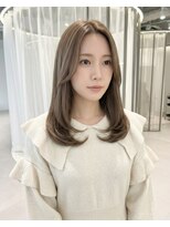 ハーツオオサカ(HE:ARTS OSAKA)&nbsp;韓国艶髪透け感ミディアムレイヤー
