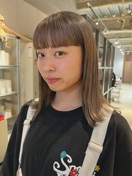 クリアーオブヘアー 栄南店(CLEAR of hair) オン眉ロングベージュ