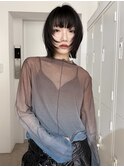 レイヤーボブ/切りっぱなしボブ