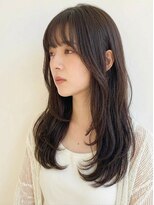 スイート ヘアデザイン(Suite HAIR DESIGN)&nbsp;レイヤーカット×髪質改善♪韓国風小顔顔周りカット◎艶髪ロング