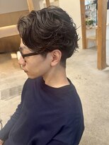 ヌークバイラヴェスト 四日市(neuk by lovest)&nbsp;【neuk服部】ワンカールリバースセンターパートパーマ