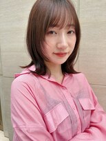 アンガーデン(Une GARDEN) 大人ミディアム/ミディアムレイヤー/前髪あり/30代