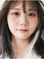 シエ バイ ケンジ 湘南台(sie by KENJE)&nbsp;ダークパープル/ナチュラルショート/夏のヘアアレンジ/湘南台
