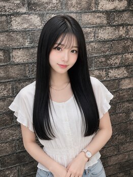 チャーム ヘア リゾート(charm hair resort)の写真/丸顔も、エラ張りも。骨格を美しくカバーする、私史上最も似合う顔周りデザイン。