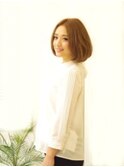 【CAVARI　心斎橋】natural　ふんわり　ボブ