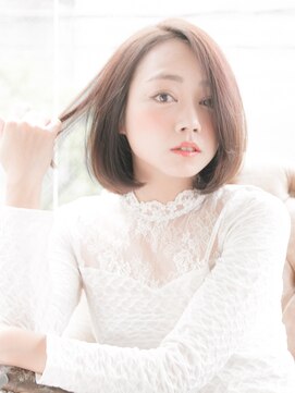 リリアン 表参道(relian) フェミニンカジュアルボブ【relian表参道】