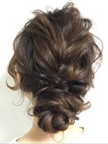 アフラワーヘア(a FLower HAIR) ゆる編み☆おだんご