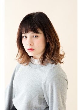 コティエ(cottie) ガーリーカール×ミディ