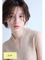 ラレイ(Lalei) 【表参道/青山】ベージュカラー×エッジショート