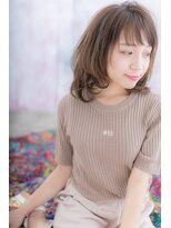 ヘアアンドビューティー ミック(Hair & Beauty miq) 今っぽナチュラル☆等身大のワンカールレイヤーボブディb