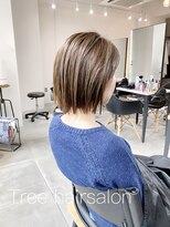 美容室 ツリー(Tree)&nbsp;ノンブローでおさまる大人スタイル『Tree hairsalon 』本厚木