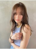 【PARK】モカベージュ×アンニュイバング