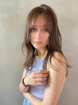 パーク(PARK)&nbsp;【PARK】モカベージュ×アンニュイバング