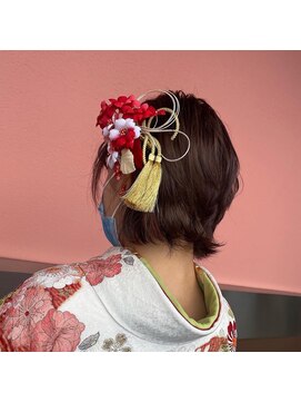 ジールドゥーエ(Zeal due) 振袖→袴スタイル