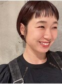 【こなれ感◎大人のオン眉ショート】似合わせカット/前髪カット