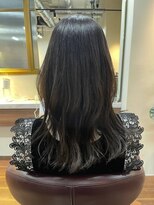 アルボーテルジェ(Art BeAute' ROUGET)&nbsp;シースルーバング☆ミディアム　韓国ヘア　20代30代40代50代